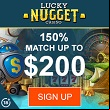Lucky Nugget casino online.