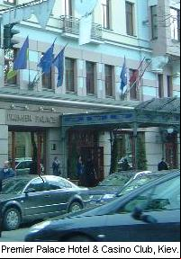 Premier Palace Hotel & Casino Club, Kiev, Ukraine.